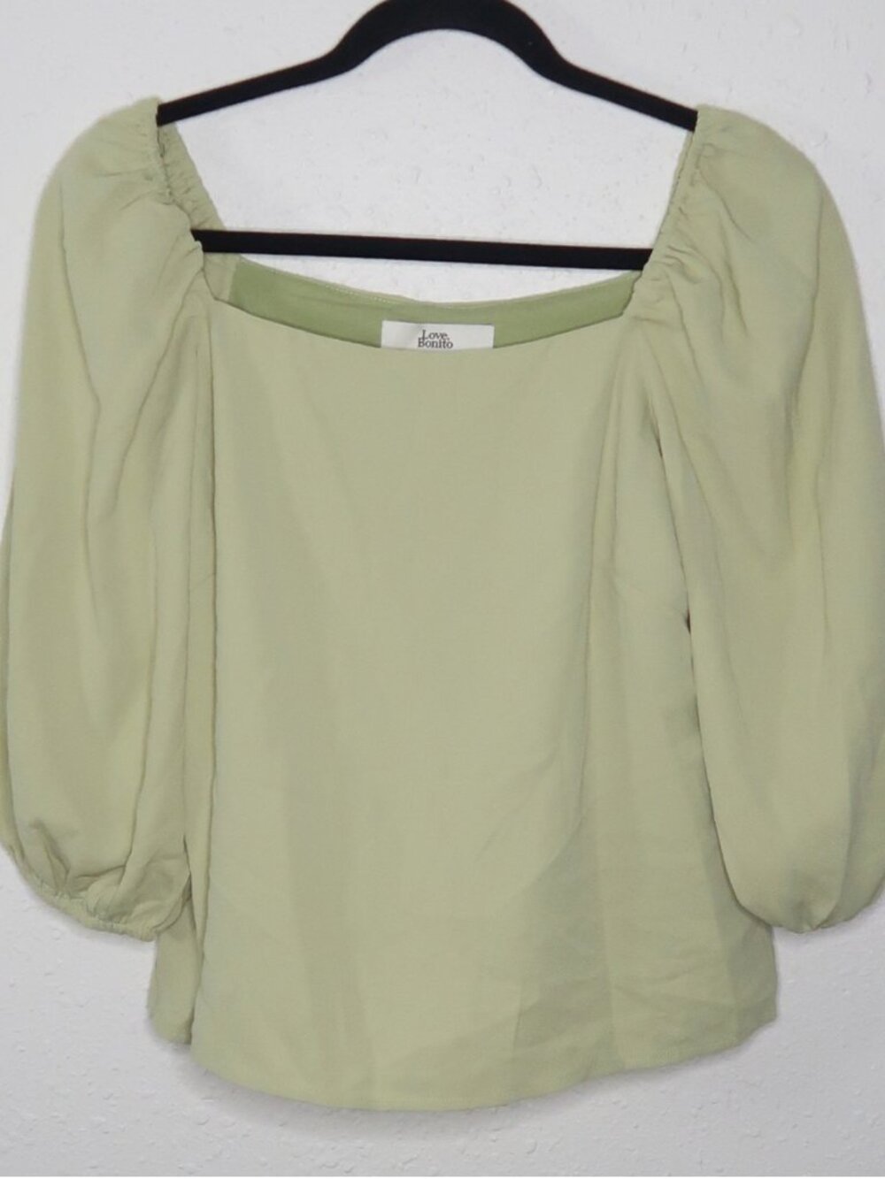 Love Bonito Green Blouse